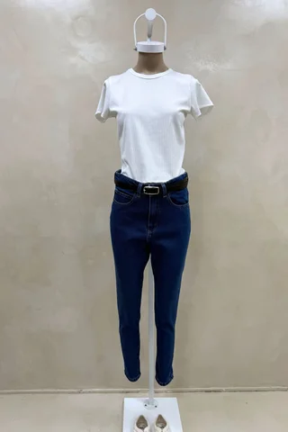 Jean Mom Azul - Vista 1