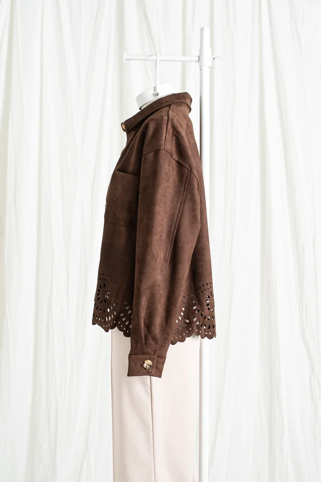 Camisaco de suede W11