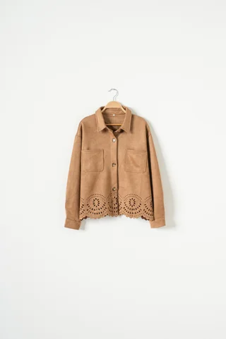 Camisaco de suede W11 - Vista 4