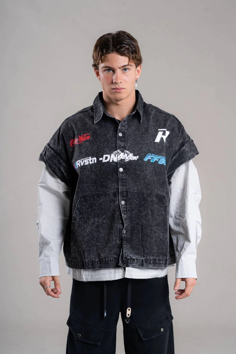XZRN-47N CAMISA HIBRIDA DENiM