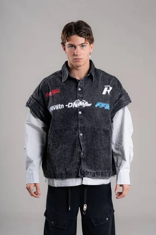 XZRN-47N CAMISA HIBRIDA DENiM - Vista 2
