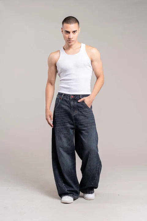 0055 Jeans Baggy Rivet