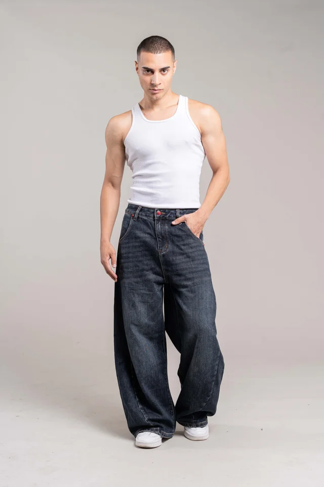 0055 Jeans Baggy Rivet