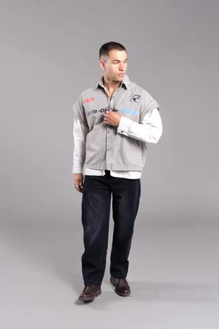 XZRN-47G CAMISA GREY - Vista 3