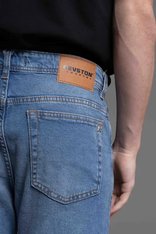 440 Slim fit celeste  - Vista 3
