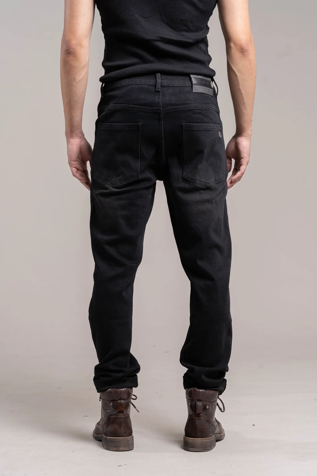 041 Jeans Slim fit Black Importado