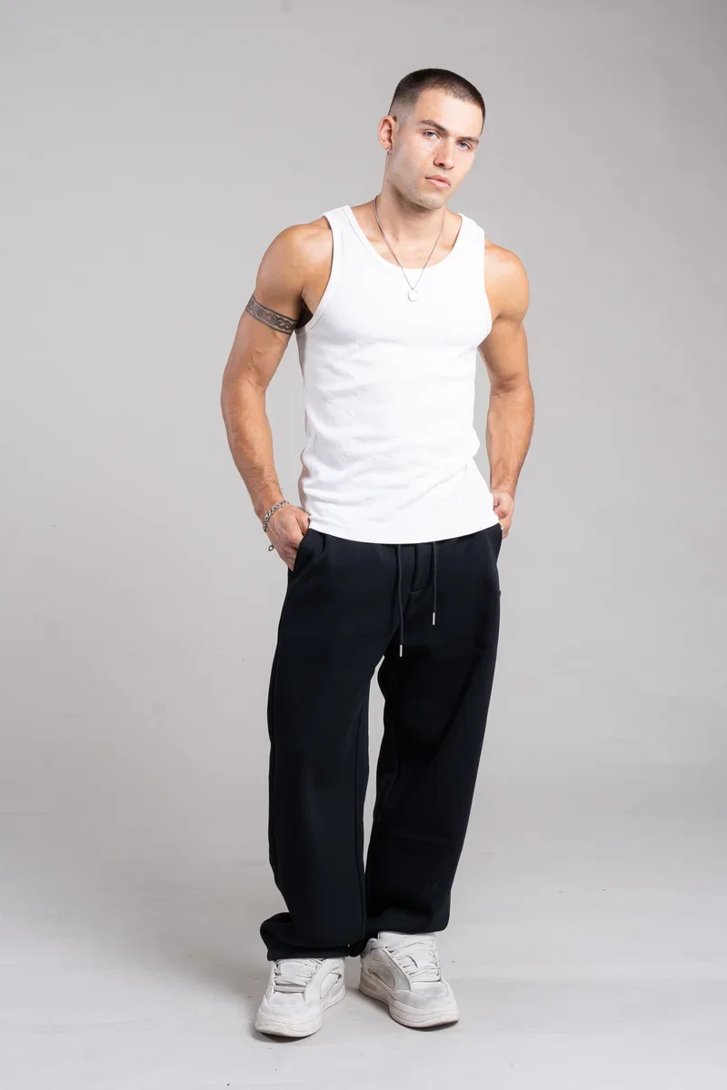 25771-1 JOGGIN  BLACK