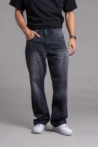 350- jean RELAXED GREY dark - Vista 1