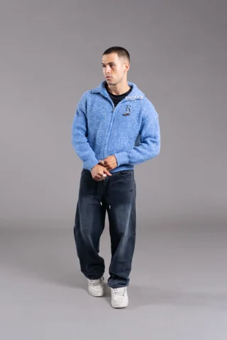 2729 CAMPERA LANA AZUL - Vista 3