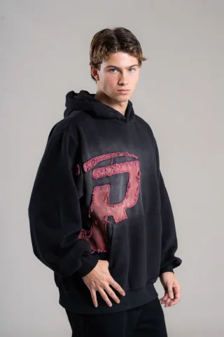 XZRN-13 BUZO IMPORTADO BLACK - Vista 3