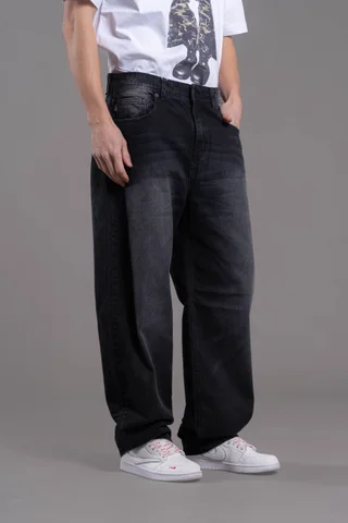 456 BAGGY BLACK + - Vista 2