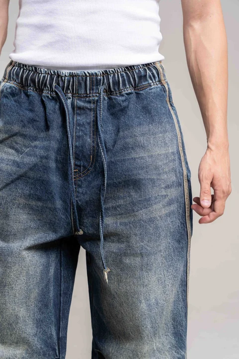 0063 Jeans Baggy con pinzas 