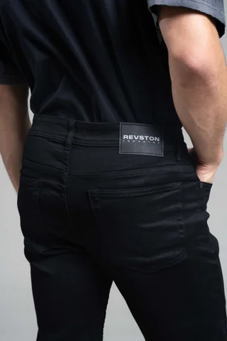 272 -SLIM FIT NEGRO PREMIUM IMPORTADO - Vista 3