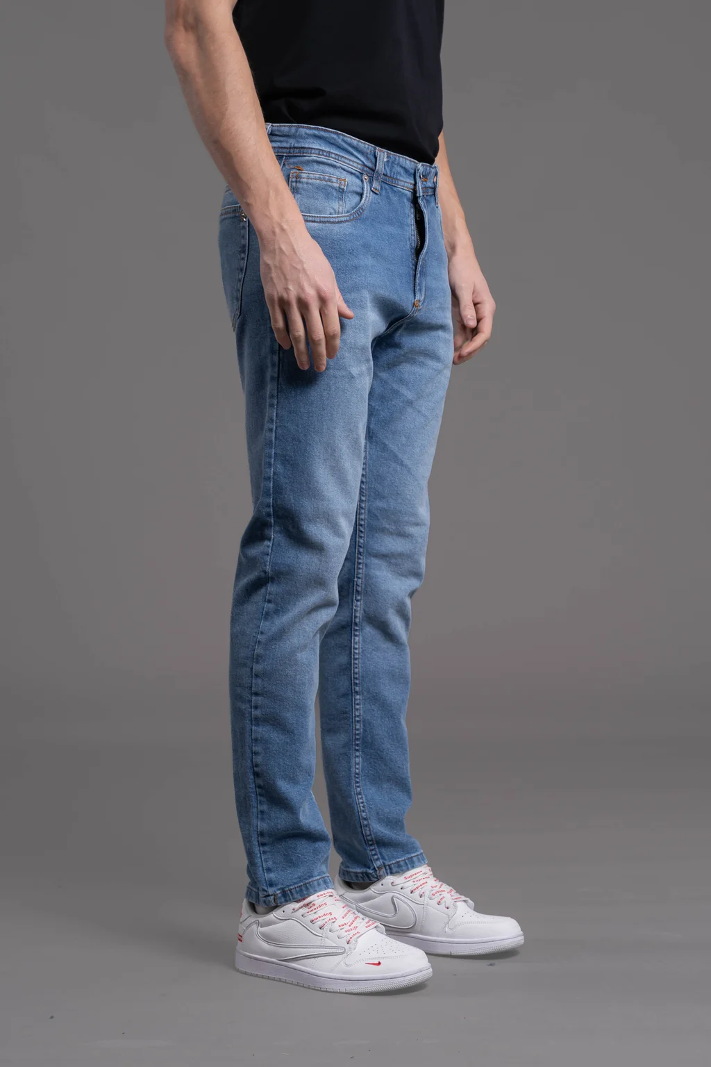 440 Slim fit celeste 