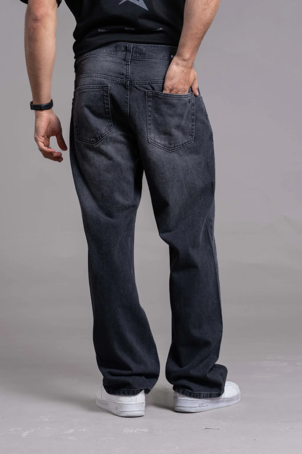 460- jean RELAXED GREY dark