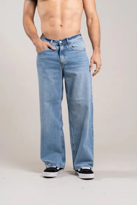 310 -jean WIDE LEG CELESTE