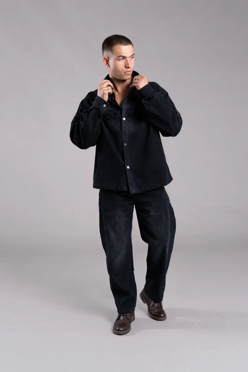 XZRN-61 CAMISACO IMPORTADO BLACK