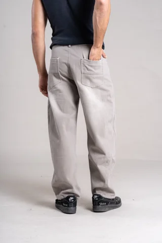 258115-G  PANTALON BAGGY CON CORDONES - Vista 2