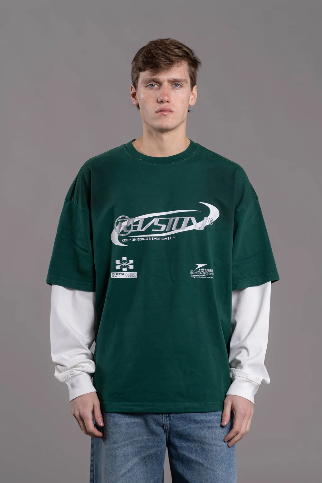 05 OVERSIZED VISION LAYER GREEN 
