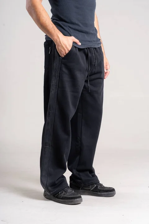 25890-1 JOGGER BAGGY BLACK