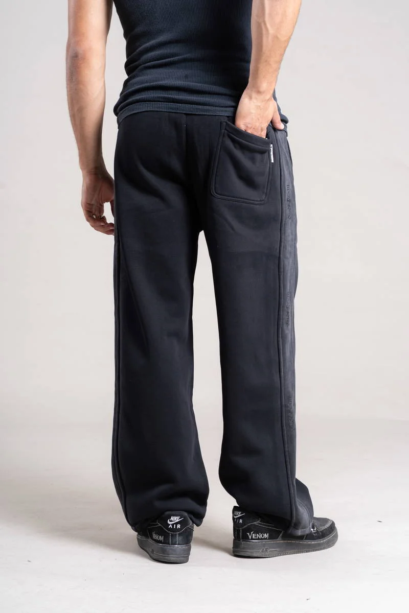 25890-1 JOGGER BAGGY BLACK