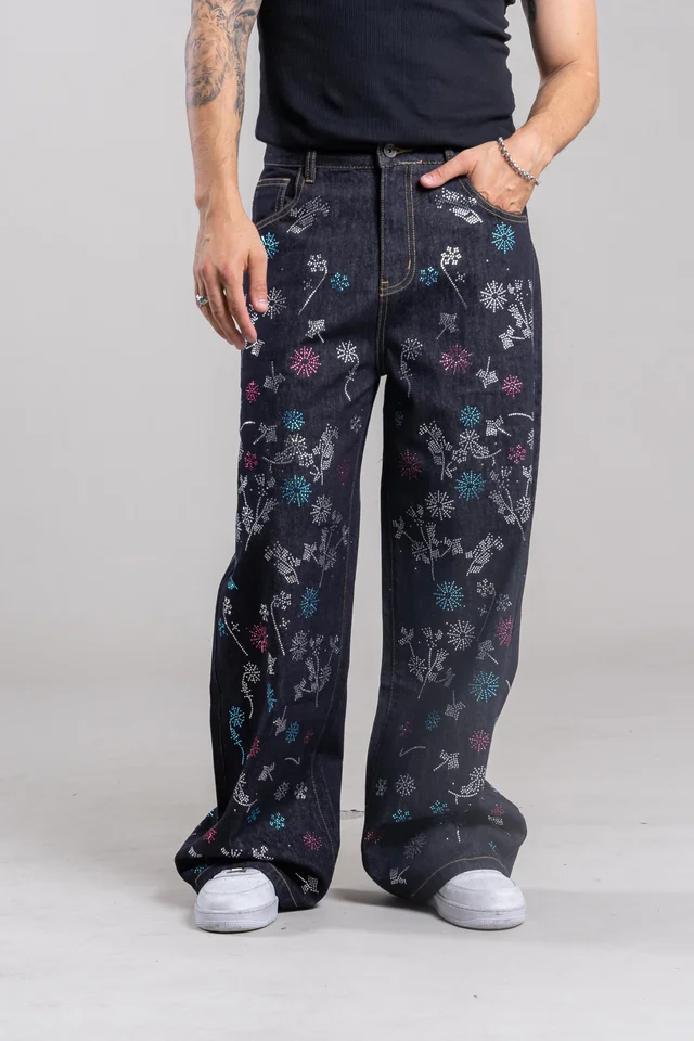 88078 JEANS FULL STRAS