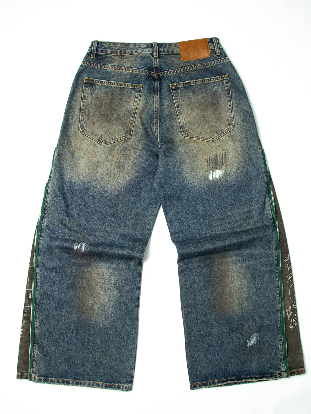 MY518-1 JEANS CON CIERRE  OXIDO 