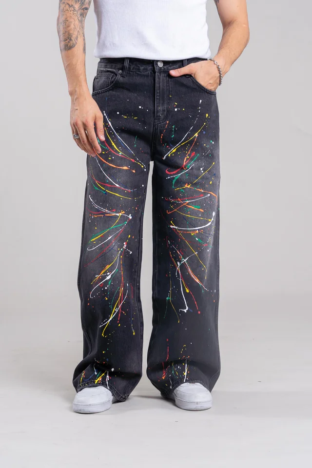 88063 JEANS BLACK PAINT