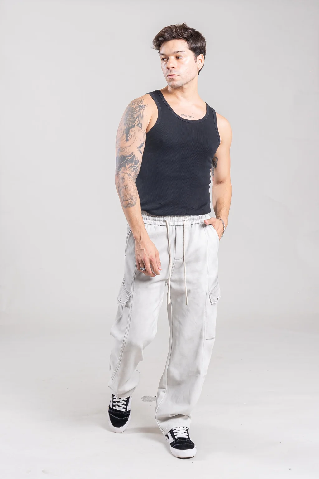 8691G JOGGING GRIS IMPORTADO