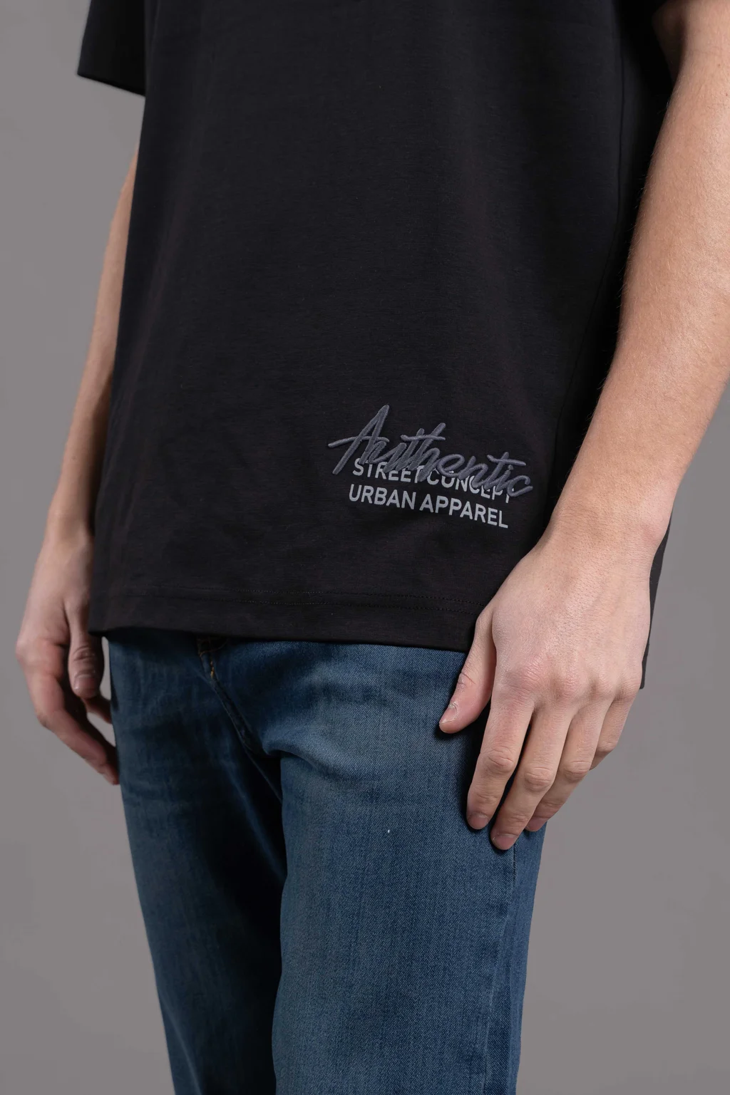 021 OVERSIZED RAW IMPACT BLACK