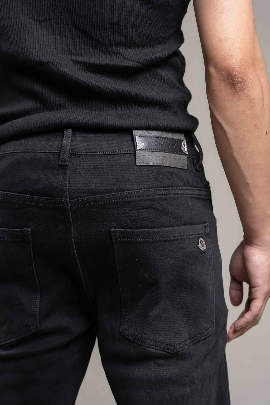 041 Jeans Slim fit Black Importado