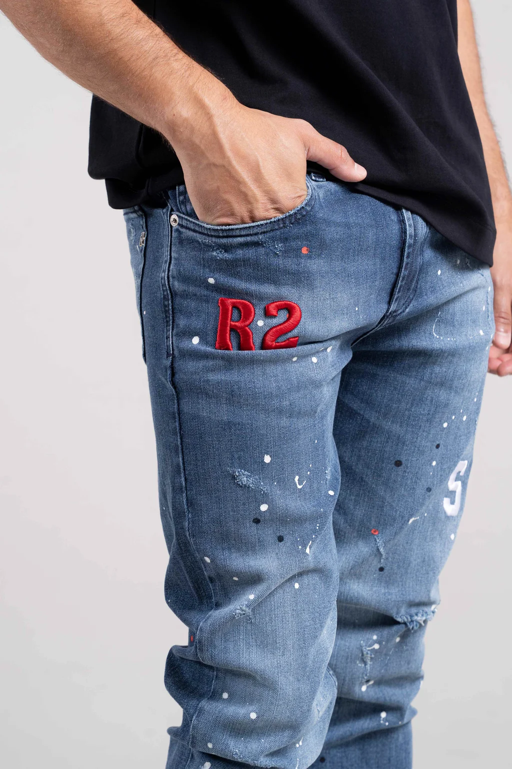 393C JEANS SPACE-DRIP R 