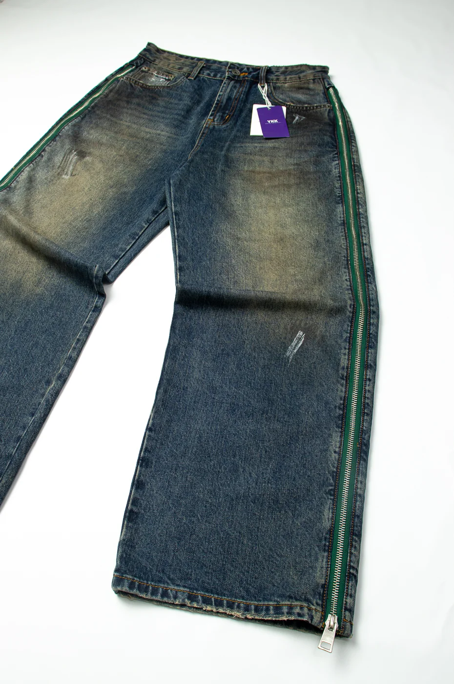 MY518-1 JEANS CON CIERRE  OXIDO 