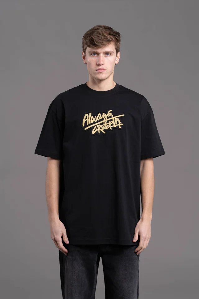 017 OVERSIZED ALWAYS BLACK