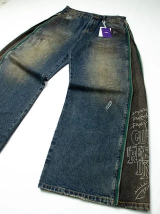 MY518-1 JEANS CON CIERRE  OXIDO  - Vista 4