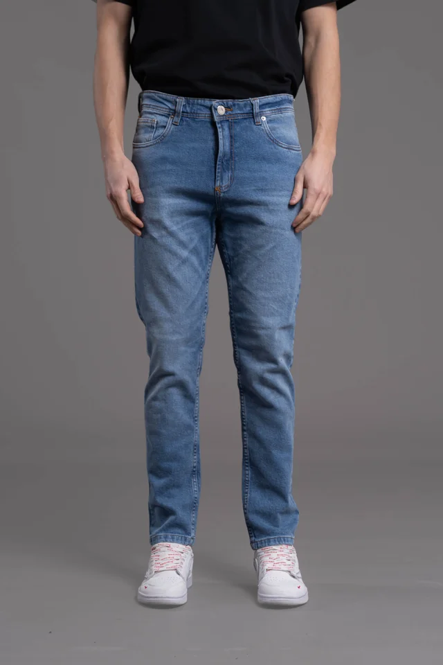 440 Slim fit celeste 