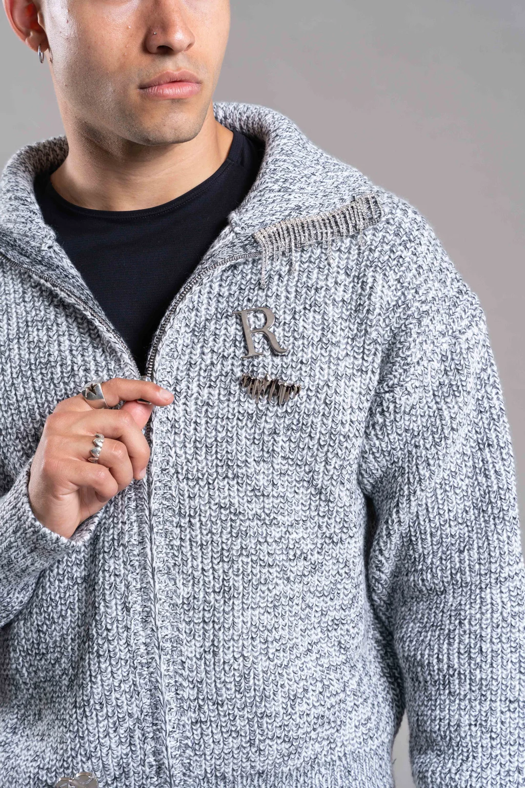 2729 CAMPERA LANA GRIS
