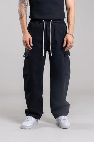 8691N JOGGING  NEGRO IMPORTADO - Vista 1