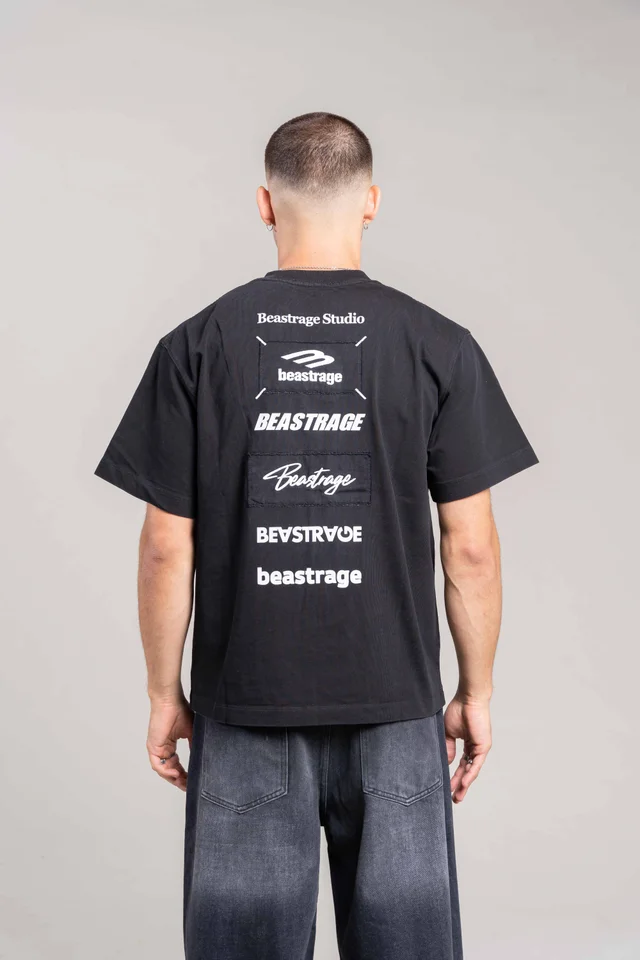 200r  Remera con apliques Bordado