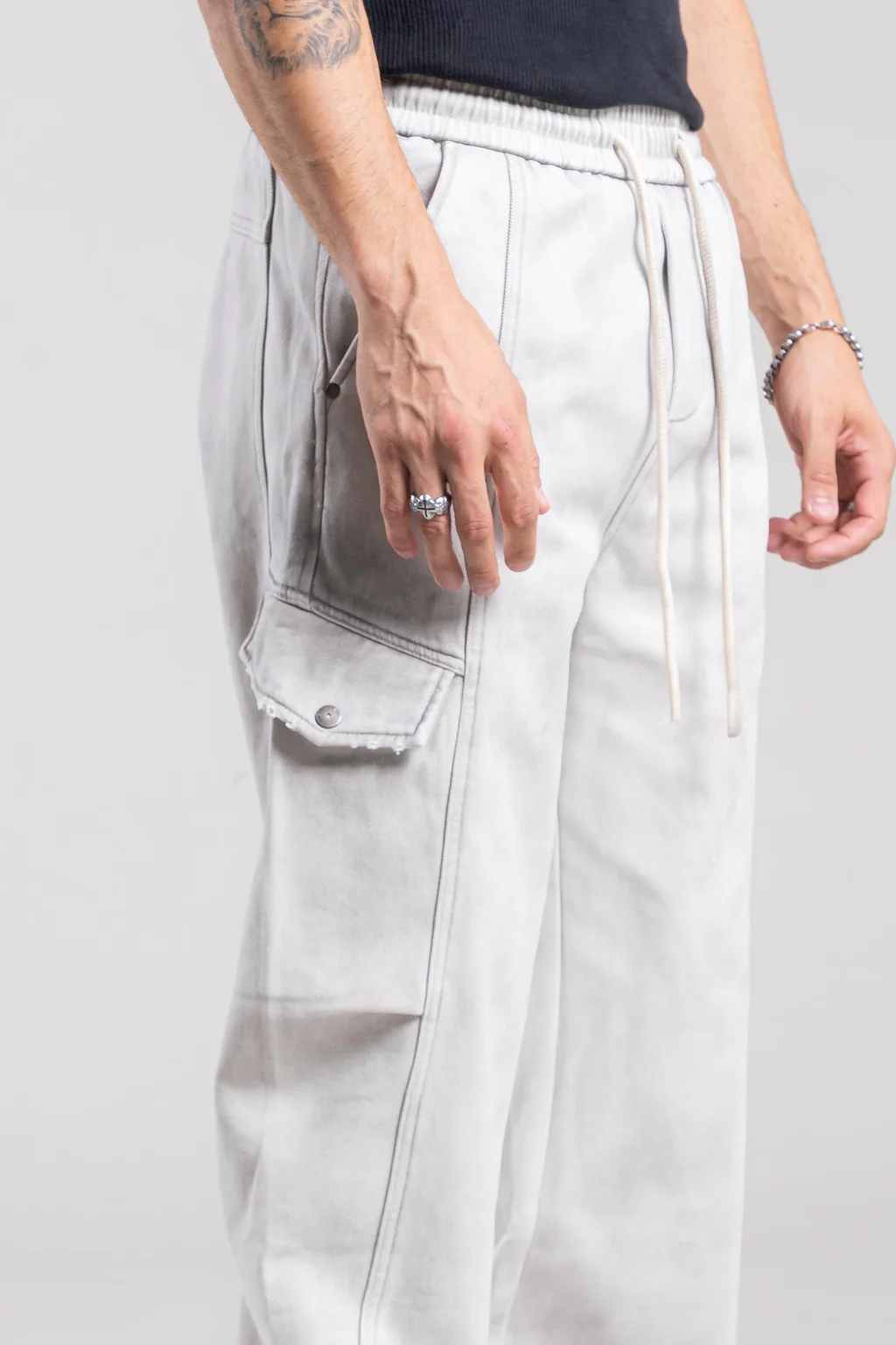 8691G JOGGING GRIS IMPORTADO