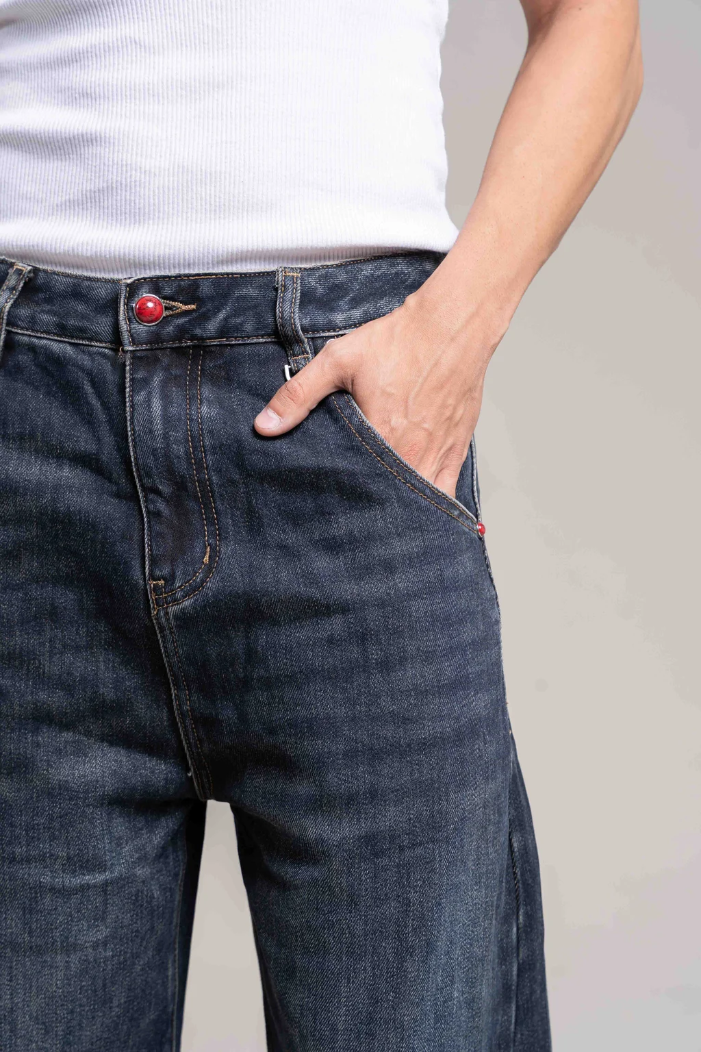 0055 Jeans Baggy Rivet