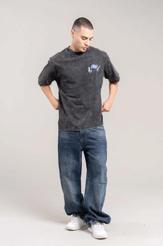 1102 Jeans Rot - Vista 4