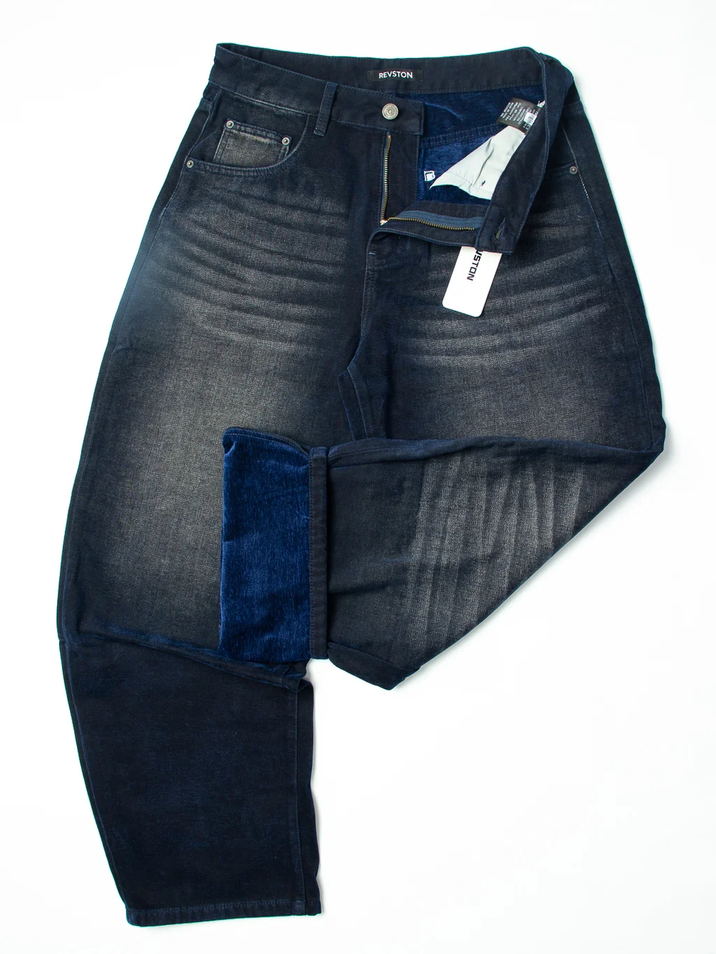 180100 Jeans Tercio pelo bicolor Blue 