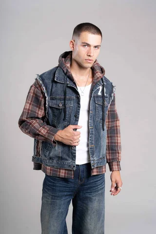 25850-A CAMPERA CUADRILLE BLUE  - Vista 1