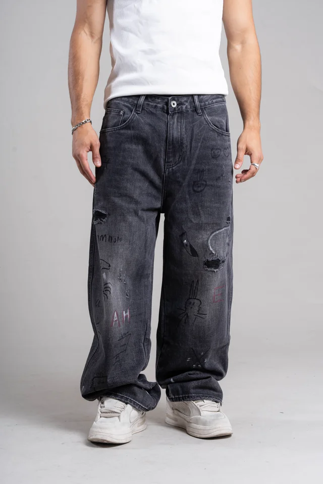 39Z0074 -WIDE LEG GRAFITY