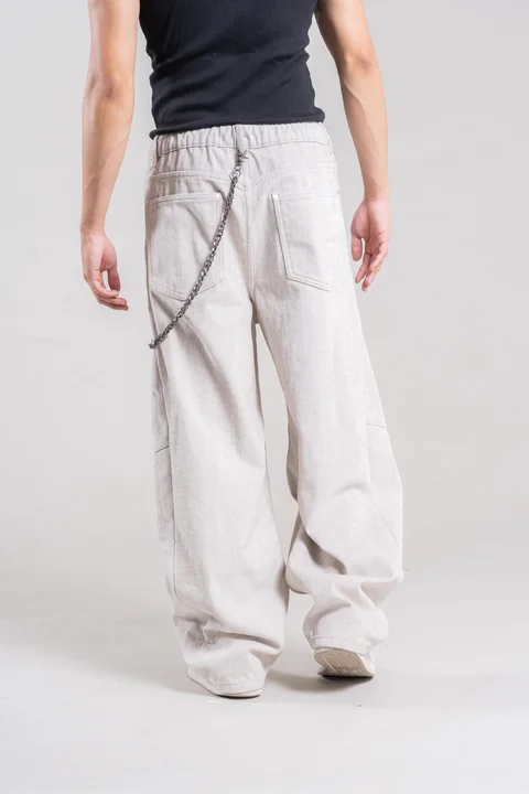 180103-2 Jeans Beige mist color