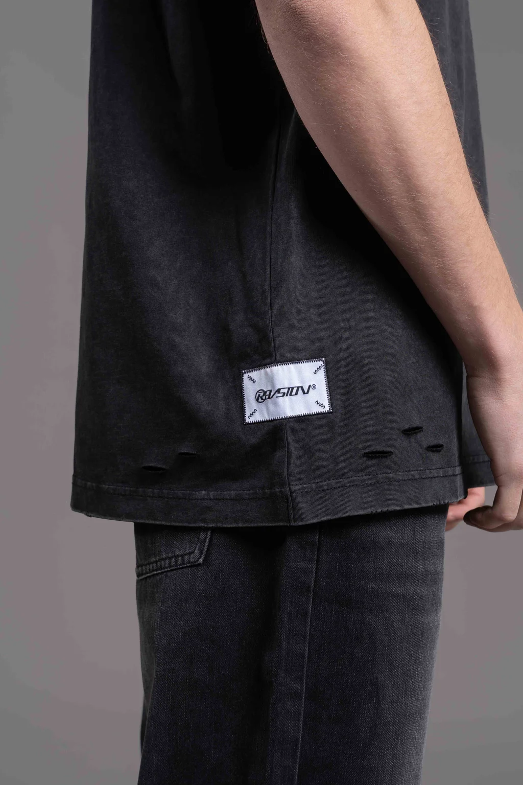 015 NOISE WASHED BLACK