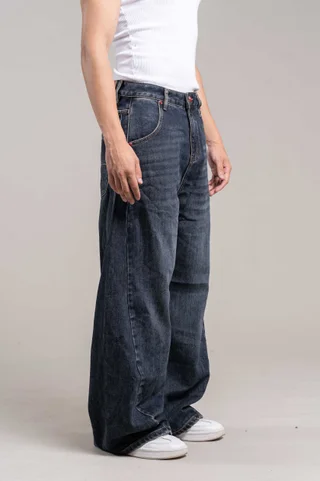 0055 Jeans Baggy Rivet - Vista 4