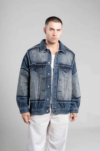 390091 - CAMPERA CON RECORTES  - Vista 3
