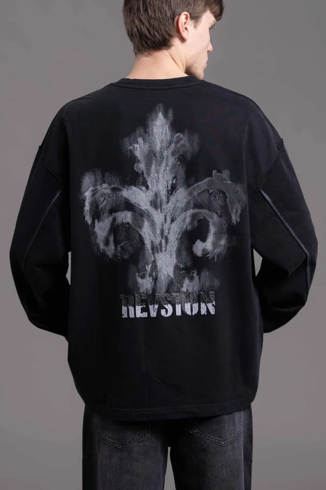 03 OVERSIZE CREST BLACK